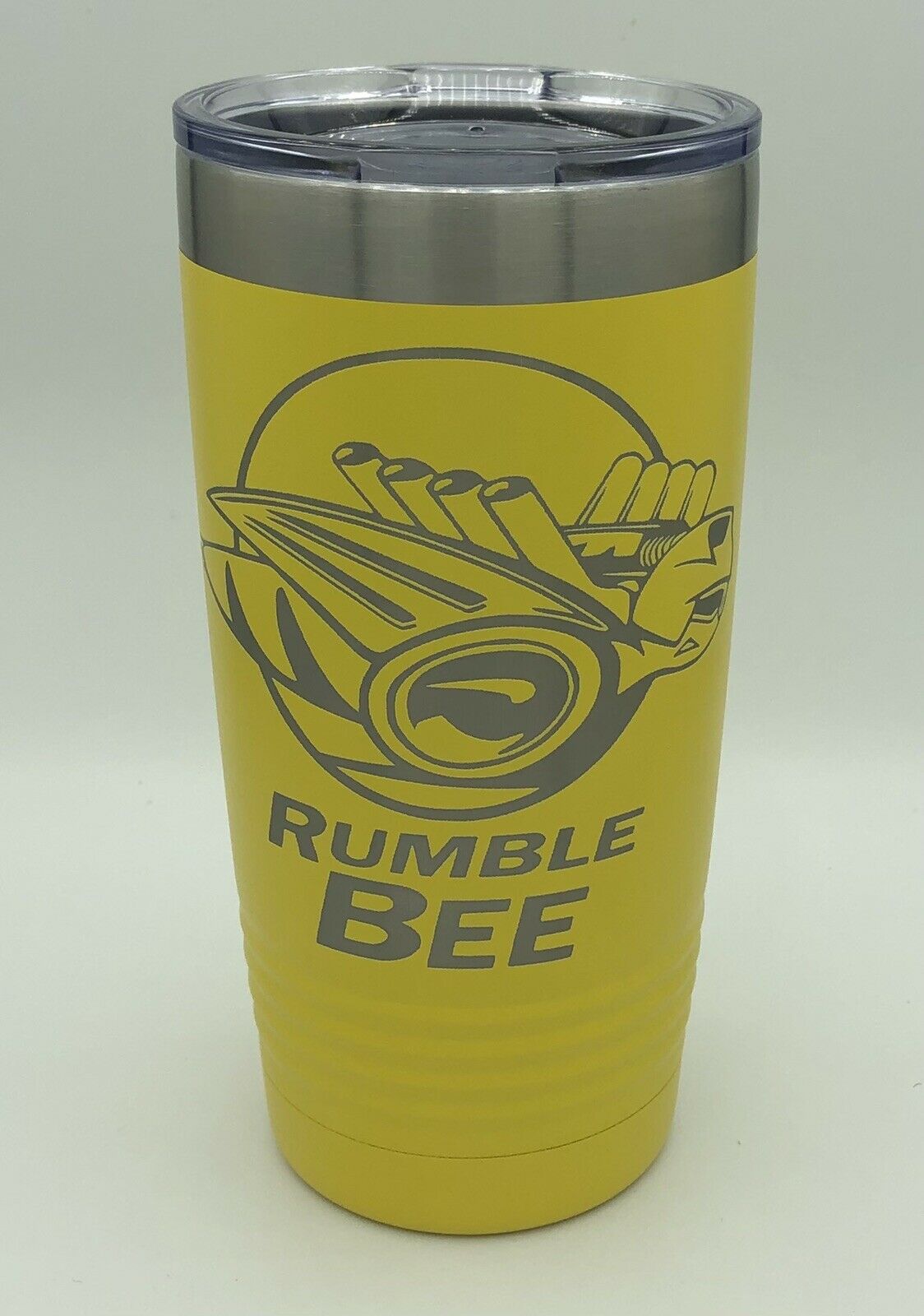 "Rumble Bee" Laser Engraved 20 oz Stainless Steel Tumbler